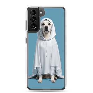 Dog in Ghost Costume Samsung Case