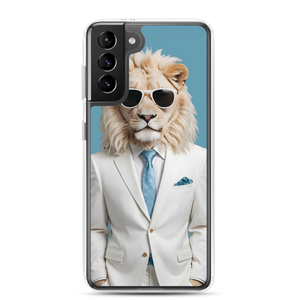 Funky White Lion Samsung Case