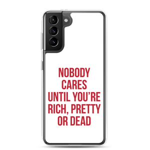 Nobody Cares (Funny) Samsung Case