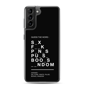 Guess The Word (Funny) Samsung Case