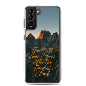 The Best View Comes Samsung Case