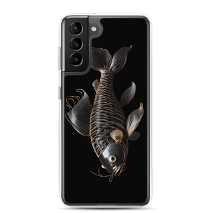 Minimalism Copperplate Art Fish Samsung Case