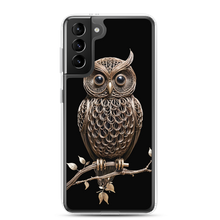 Owl Copper Art Samsung Case