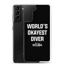 World's Okayest Diver Clear Case for Samsung®