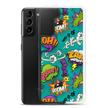 Comic Text Pattern Samsung Case