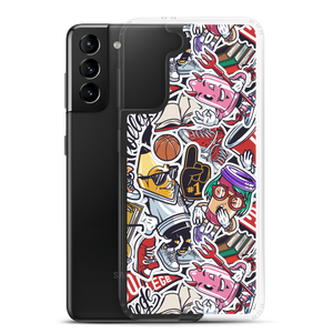 Street Art College Pattern Samsung Case