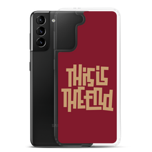 THIS IS THE END? Burgundy Samsung Phone Case