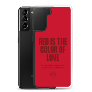 Red is the color of love Samsung® Phone Case