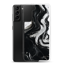 Black and White Fluid Samsung® Phone Case