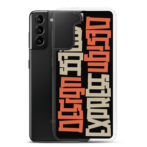 Design Express Typography Samsung Case