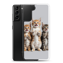 Funny Tripple Cats Samsung Case