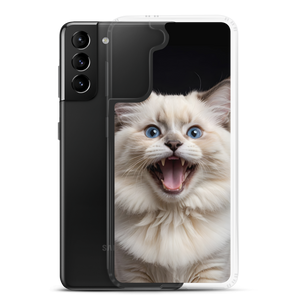 Angry Ragdoll Kitten Samsung Case