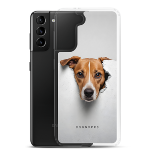 Funny Sad Dog Peep Samsung Case