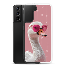 Cute Pink Swan Samsung Case