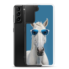 Cool Blue Horse Samsung Case