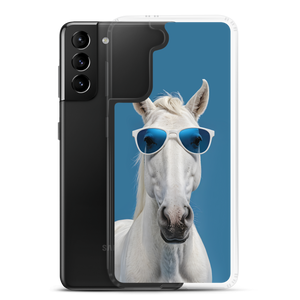 Cool Blue Horse Samsung Case