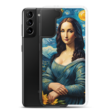 Monalisa Painting in Van Gogh Style Samsung Case