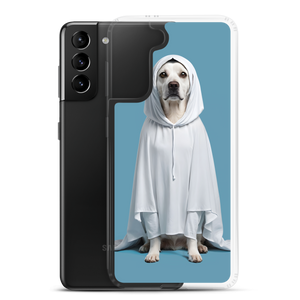 Dog in Ghost Costume Samsung Case