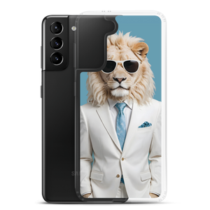 Funky White Lion Samsung Case