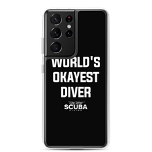 World's Okayest Diver Clear Case for Samsung®