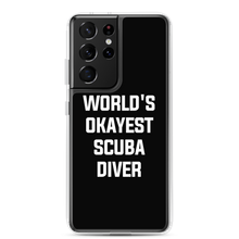 World's Okayest Scuba Diver Clear Case for Samsung®