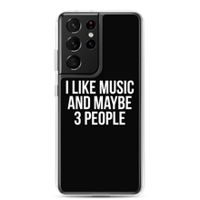 I Like Music and Maybe 3 People Samsung Phone Case