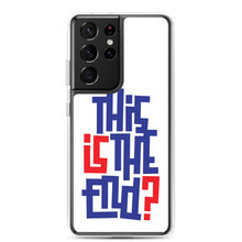 IS/THIS IS THE END? Navy Red Samsung Phone Case