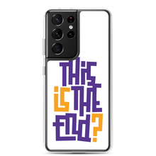 IS/THIS IS THE END? Purple Yellow Samsung Phone Case