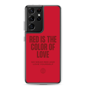 Red is the color of love Samsung® Phone Case