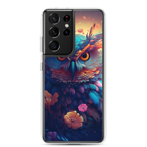 Colorful Owl Art Samsung® Phone Case