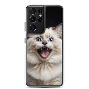 Angry Ragdoll Kitten Samsung Case