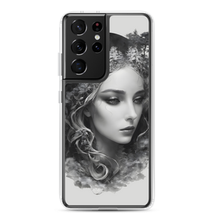 Grayscale Gaia Samsung Case