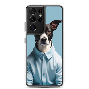 Sad Dog Blue Samsung Case