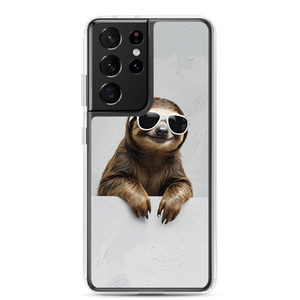 Cool Smiling Sloth Samsung Case