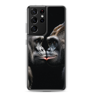 Gorilla Kissing Samsung Case