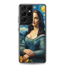 Monalisa Painting in Van Gogh Style Samsung Case