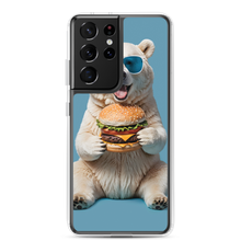 Polar Bear and Burger Samsung Case