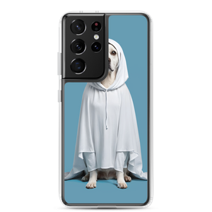 Dog in Ghost Costume Samsung Case