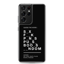 Guess The Word (Funny) Samsung Case