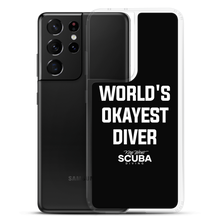 World's Okayest Diver Clear Case for Samsung®