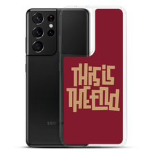 THIS IS THE END? Burgundy Samsung Phone Case