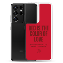 Red is the color of love Samsung® Phone Case