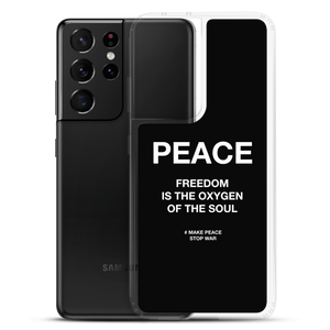 Freedom is the oxygen of the soul Samsung® Phone Case