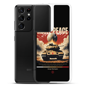 Make Peace Stop War Tank Samsung Case