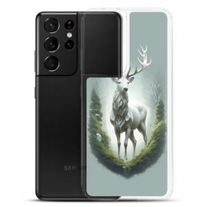 Green White Deer Samsung Case