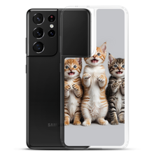 Funny Tripple Cats Samsung Case