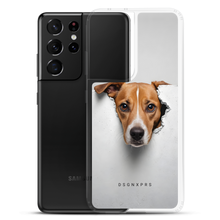 Funny Sad Dog Peep Samsung Case