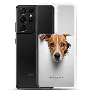 Funny Sad Dog Peep Samsung Case