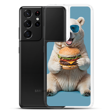 Polar Bear and Burger Samsung Case