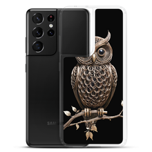 Owl Copper Art Samsung Case